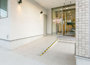 バリアフリーな玄関